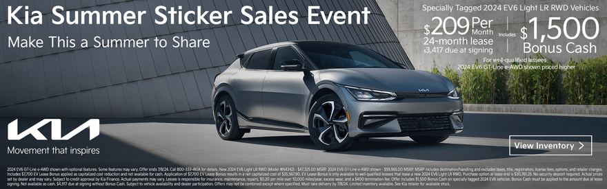 2024 Forte $209 Sticker Sales Event Lease Offer
